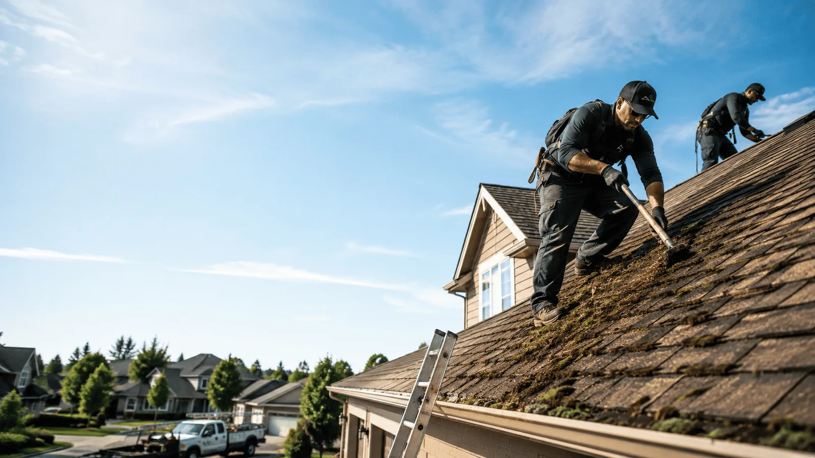 Roof Moss Removal in Dacoma, OK near me
